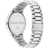 Calvin Klein Silver Dial Stainless Steel Strap Unisex Watch 25200036