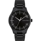 Calvin Klein Black Dial Stainless Steel Strap Unisex Watch 25200040
