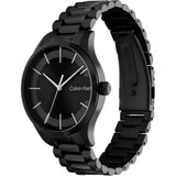 Calvin Klein Black Dial Stainless Steel Strap Unisex Watch 25200040