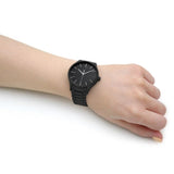 Calvin Klein Black Dial Stainless Steel Strap Unisex Watch 25200040