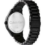 Calvin Klein Black Dial Stainless Steel Strap Unisex Watch 25200040