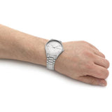 Calvin Klein Silver Dial Stainless Steel Strap Men Watch 25200041