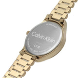 Calvin Klein Rose Gold Dial Stainless Steel Strap Unisex Watch 25200042