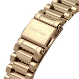 Calvin Klein Rose Gold Dial Stainless Steel Strap Unisex Watch 25200042