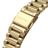 Calvin Klein Gold Dial Stainless Steel Strap Unisex Watch 25200043