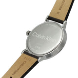 Calvin Klein Blue Dial Brown Leather Strap Men Watch 25200052