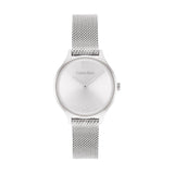 Calvin Klein Silver Dial Milanese Strap Women Watch 25200058