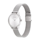 Calvin Klein Silver Dial Milanese Strap Women Watch 25200058