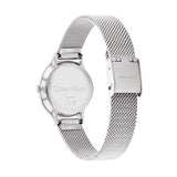Calvin Klein Silver Dial Milanese Strap Women Watch 25200058