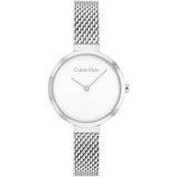Calvin Klein Minimalistic Silver Milanese Strap Women Watch 25200082