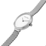 Calvin Klein Minimalistic Silver Milanese Strap Women Watch 25200082