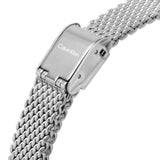 Calvin Klein Minimalistic Silver Milanese Strap Women Watch 25200082