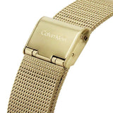 Calvin Klein Chronograph Gold Dial Milanese Strap Women Watch 25200103