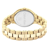 Calvin Klein Gold Dial Stainless Steel Unisex Watch 25200126