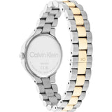 Calvin Klein Silver Dial Two-Tone Stainless Steel Strap Women Watch 25200132