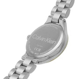 Calvin Klein Silver Dial Two-Tone Stainless Steel Strap Women Watch 25200132