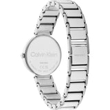 Calvin Klein Pink Dial Silver Stainless Steel Strap Women Watch 25200138