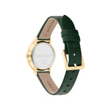 Calvin Klein Gold Dial Green Leather Strap Women Watch 25200147