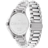 Calvin Klein Black Dial Silver Stainless Steel Strap Unisex Watch 25200163