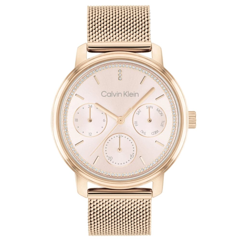 Rose gold milanese strap Clearance