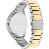 Calvin Klein Gold Dial Two-Tone Stainless Steel Strap Women Watch 25200192