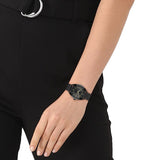 Calvin Klein Black Dial Milanese Strap Women Watch 25200194