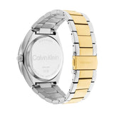 Calvin Klein Blue Dial Two-Tone Stainless Steel Strap Men Watch 25200198