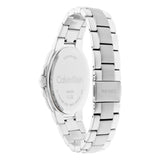 Calvin Klein Black Dial Silver Stainless Steel Strap Men Watch 25200203