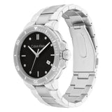 Calvin Klein Black Dial Silver Stainless Steel Strap Men Watch 25200203