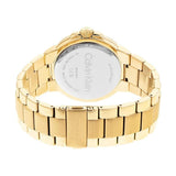 Calvin Klein Blue Dial Gold Stainless Steel Strap Men Watch 25200204