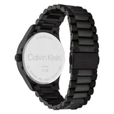 Calvin Klein Black Dial Stainless Steel Strap Men Watch 25200227