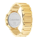 Calvin Klein Chronograph Gold Stainless Steel Strap Women Watch 25200240