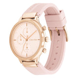 Calvin Klein Chronograph Pink Silicone Strap Women Watch 25200243