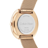 Calvin Klein Rose Gold Dial Milanese Strap Women Watch 25200247