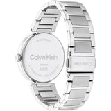 Calvin Klein Black Dial Silver Stainless Steel Strap Women Watch 25200249
