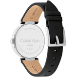 Calvin Klein Sensation Black Dial Leather Strap Women Watch 25200255