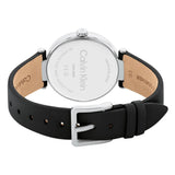 Calvin Klein Sensation Black Dial Leather Strap Women Watch 25200255