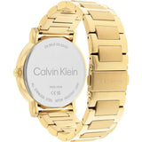 Calvin Klein Black Dial Gold Stainless Steel Strap Men Watch 25200257