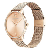 Calvin Klein Rose Gold Milanese Strap Women Watch 25200268