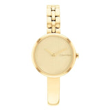 Calvin Klein Elegance Gold Dial Stainless Steel Strap Women Watch 25200279