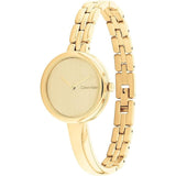 Calvin Klein Elegance Gold Dial Stainless Steel Strap Women Watch 25200279