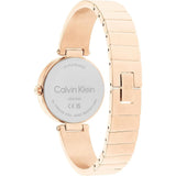 Calvin Klein Rose Gold Dial Stainless Steel Strap Women Watch 25200308