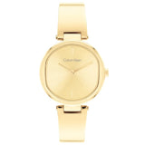 Calvin Klein Gold Dial Stainless Steel Strap Women Watch 25200309