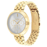 Calvin Klein Chronograph Gold Stainless Steel Strap Women Watch 25200336