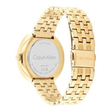 Calvin Klein Chronograph Gold Stainless Steel Strap Women Watch 25200336