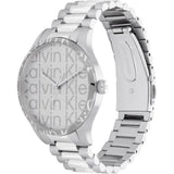 Calvin Klein Silver Dial Stainless Steel Strap Unisex Watch 25200342