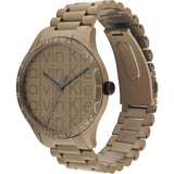 Calvin Klein Iconic Bronze Stainless Steel Strap Unisex Watch 25200343