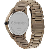 Calvin Klein Iconic Bronze Stainless Steel Strap Unisex Watch 25200343
