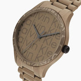 Calvin Klein Iconic Bronze Stainless Steel Strap Unisex Watch 25200343