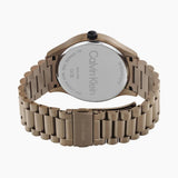 Calvin Klein Iconic Bronze Stainless Steel Strap Unisex Watch 25200343
